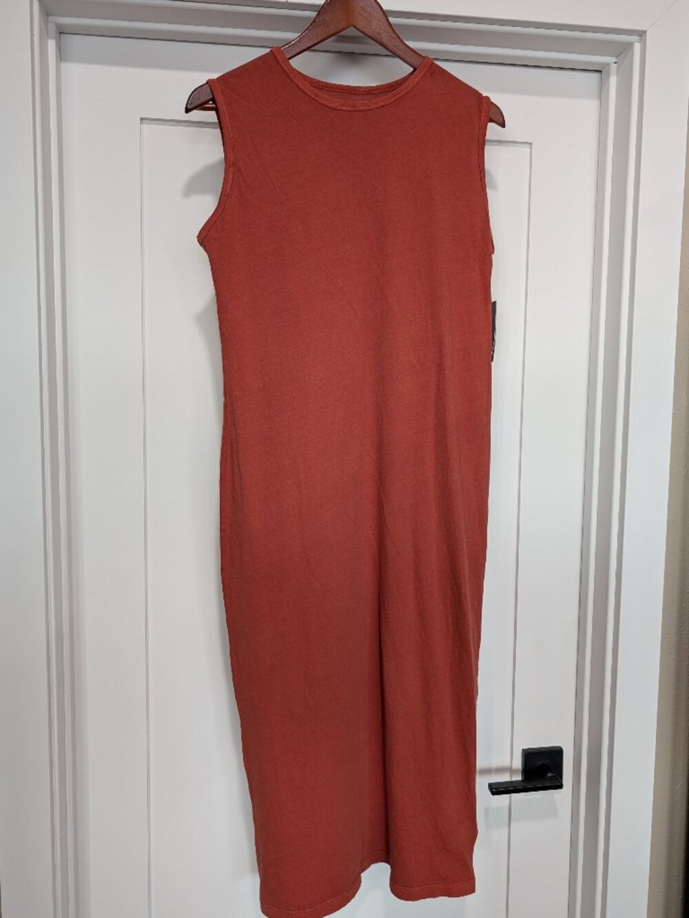 Women's Brown / Burnt Orange Universal Thread New Midi Dress